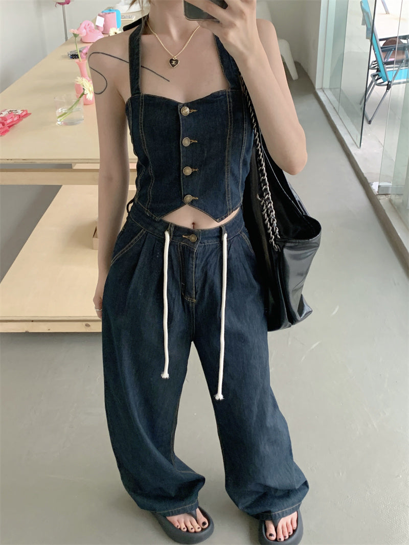 デニムセットアップ