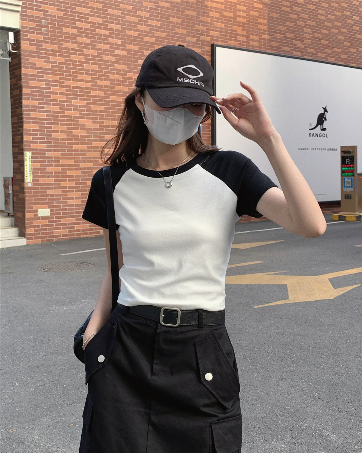 半袖ラグランT