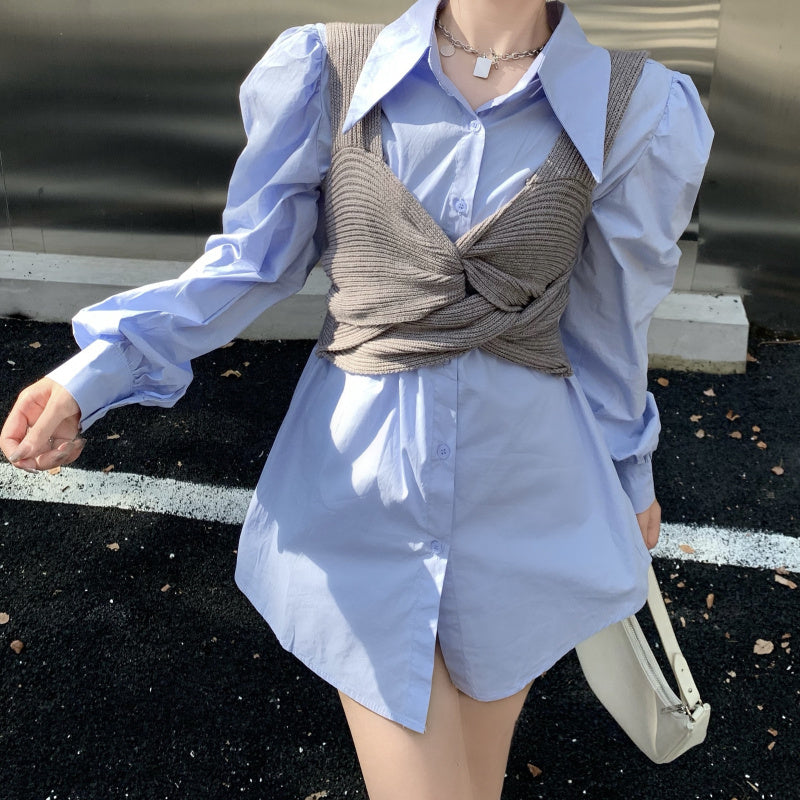 ニットベスト