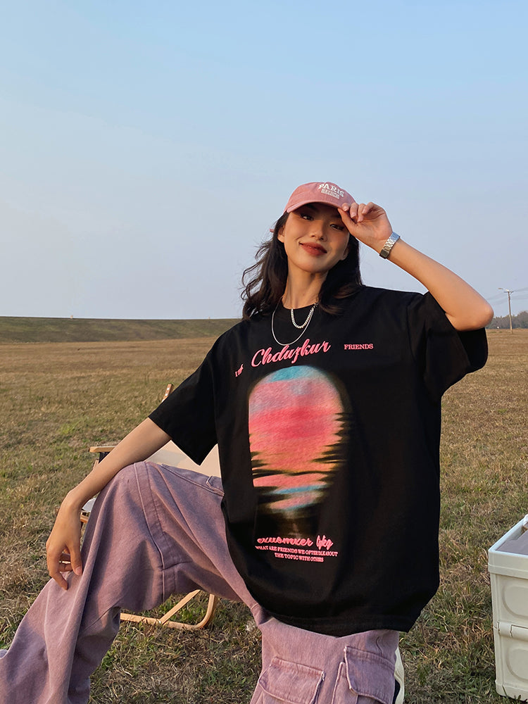 半袖オーバーT